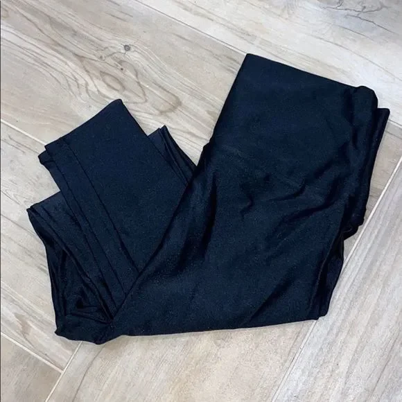 AMERICAN APPAREL Nylon Tricot High Waist Legging L - Picture 5 of 6